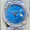 Rolex Datejust 41 Azzurro Blue Ref 126334 2021 - 2