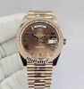 Rolex Day-Date Rose Gold 228235 Chocolate Roman Dial (2020) GST INC - 4