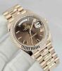 Rolex Day-Date Rose Gold 228235 Chocolate Roman Dial (2020) GST INC - 5