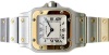 Cartier Santos Carree 18K Yellow Gold Two Tone