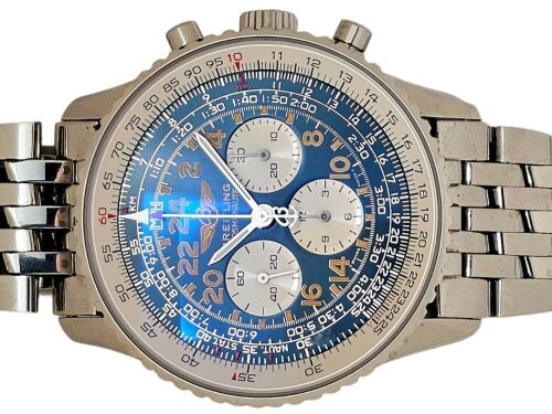 Breitling Navitimer Cosmonaute Blue Dial