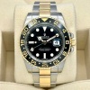 Rolex GMT Master II 18K Yellow Gold Two Tone 2024 Rolex Service - 3