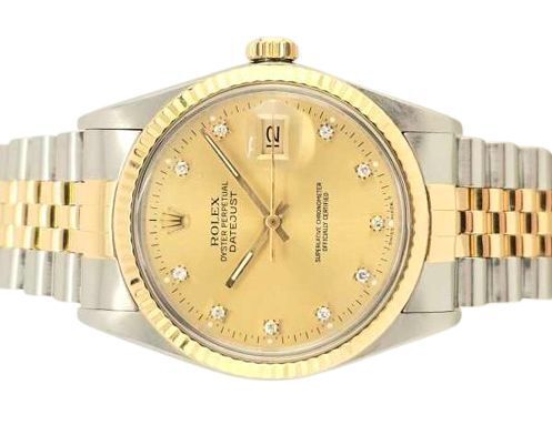 Rolex Datejust 36 Diamond Dial 16013 (1988) GST INC