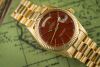 Rolex Day-Date President 1803 1976 Oxblood Stella Dial 18K Yellow Gold Rare Fully Serviced Full Set - 5