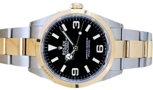 Rolex Explorer 36 Steel Yellow Gold 2023