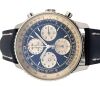 Breitling A39022 Navitimer Twin Sixty Blue 42mm ~2000