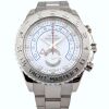 Rolex 116689 Yachtmaster II 18k White Gold 44mm 2007 Box & Papers - 2