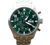 IWC IW388104 Pilot Chronograph Green Dial 41mm 2022 Box & Papers - 2