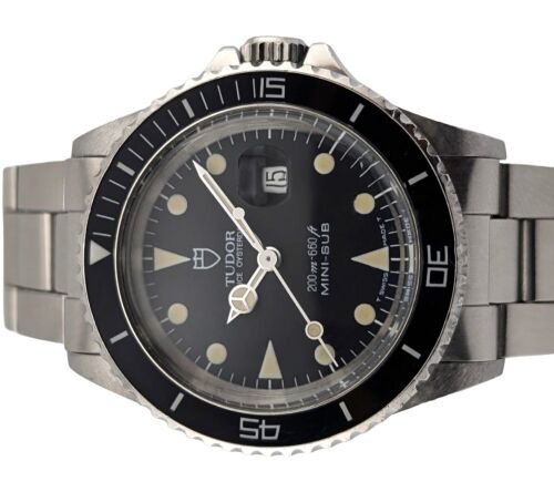 Tudor 73090 Submariner Mini-Sub Black Dial 33mm 1990