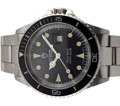 Tudor 73090 Submariner Mini-Sub Black Dial 33mm 1990