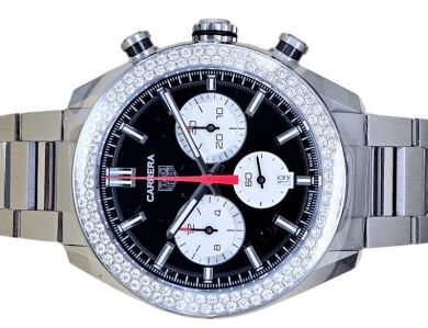 Tag Heuer Carrera Chronograph Factory Diamond Bezel