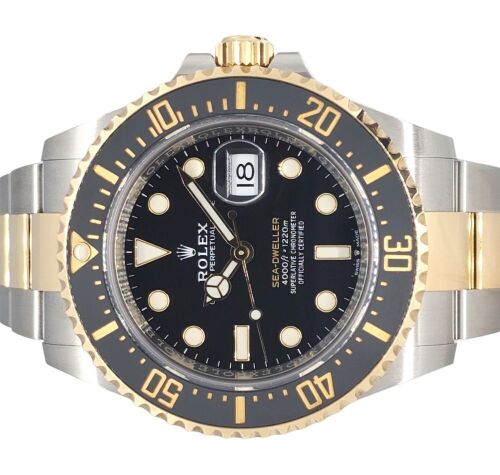 Rolex 126603 SeaDweller Two Tone 43mm 2022 Box & Papers