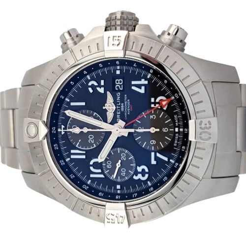 Breitling A24315 Avenger Chronograph GMT 45 45mm 2024 Box & Papers