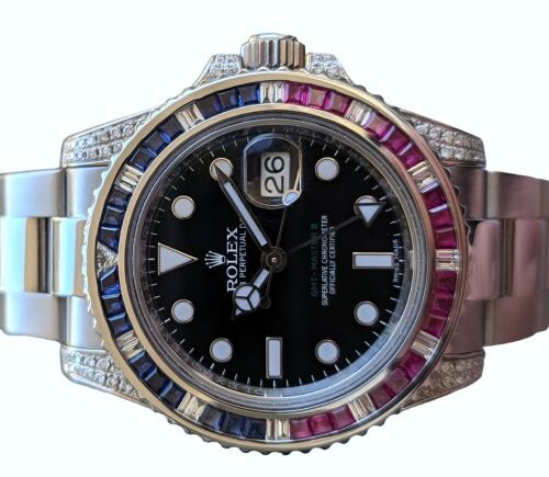 Rolex 116710 GMT Master II SARU Mod 40mm 2014