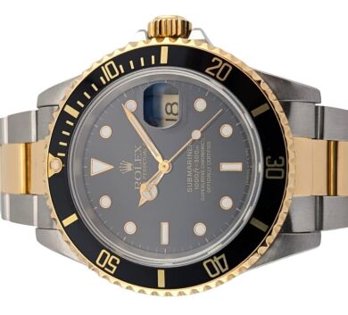 Rolex 16613LN Submariner Date Two Tone 40mm 1991 X Serial