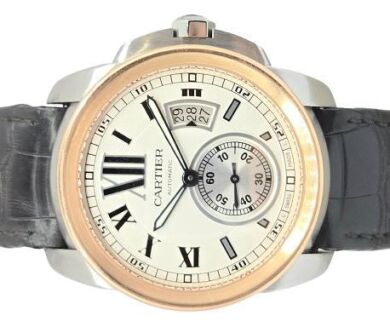 Cartier 3389 Calibre De Cartier Two Tone 42mm ~2015