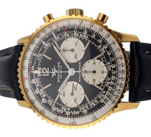 Breitling 806-36 Navitimer 806 Big Eyes 41mm ~1970 Valjoux 7736