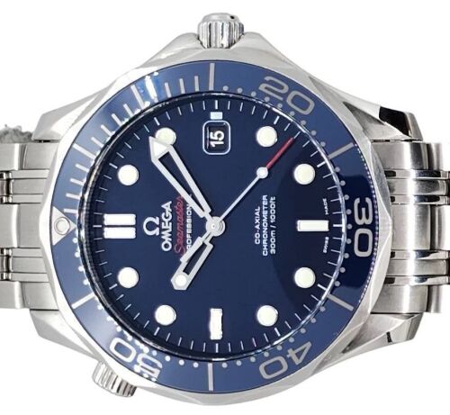 Omega 212.30.41.20.03.001 Seamaster Diver 300m 41mm Co-Axial Blue Ceramic