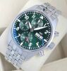 IWC Pilot Chronograph Green Dial 41 IW388104 (2022) GST INC - 3