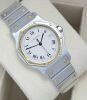 Cartier Santos Octagon Ronde Two Tone Ladies 187902 1990s GST INC - 5