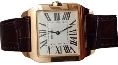 Cartier Santos Dumont Rose Gold