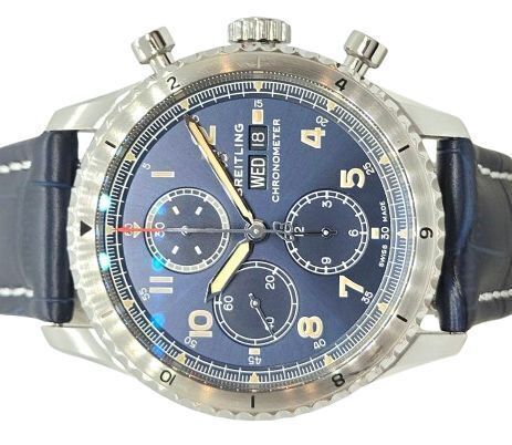 Breitling Aviator 8 Chronograph 43 Blue Dial A13316 (2021)