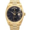 Rolex Day-Date 36 Black Dial 18038 President Yellow Gold GST INC - 2