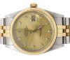 Rolex 16013 Datejust Two Tone Diamond Dial 36mm 1989 R Serial Box & Papers