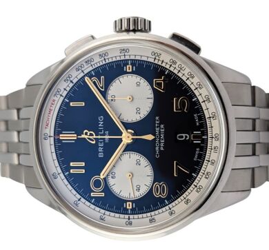 Breitling AB0118A21B1X1 Premier B01 Norton Chronograph 42mm 2020 Box & Papers