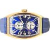 Franck Muller Master Banker 18K Gold Blue Dial 5850MB As New