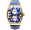 Franck Muller Master Banker 18K Gold Blue Dial 5850MB As New - 2