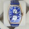 Franck Muller Master Banker 18K Gold Blue Dial 5850MB As New - 4