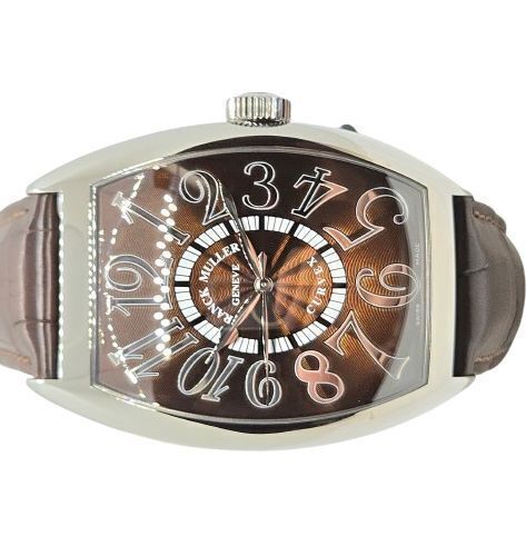 Franck Muller Casablanca Brown Sunburst Dial 8880 SC RELAC