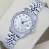 Rolex Lady-Datejust 26mm Silver Diamond Dial 69174G (1988) - 3