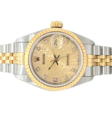 Rolex Lady-Datejust 26mm Diamond Dial 69173G (1990)