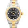 Rolex Oyster Perpetual Ladies 67183 Black Diamond Dial - 2