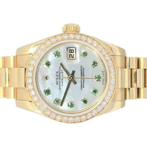 Rolex Lady-Datejust 179138 Factory Diamond Bezel and Dial