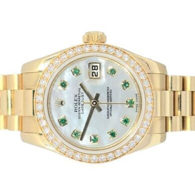 Rolex Lady-Datejust 179138 Factory Diamond Bezel and Dial