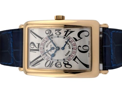 Franck Muller 1100DSR Long Island Retrograde Second 32.5mm 2004 Box & Papers