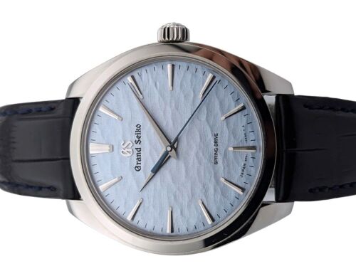 Grand Seiko SBGY007 Elegance Collection “Omiwatari” Spring Drive 38mm 2022 Box & Papers