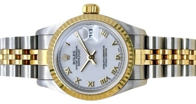 Rolex Lady-Datejust 26 White Romans Ref 79173