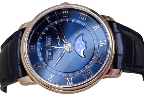 Blancpain Villeret Complete Calendar Rose Gold