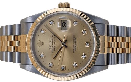 Rolex Datejust 36 16233G Large Diamond Dial (2001)