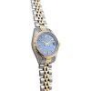 Rolex 6917 Two Tone Lady Datejust Blue Dial 26mm 1971 - 3