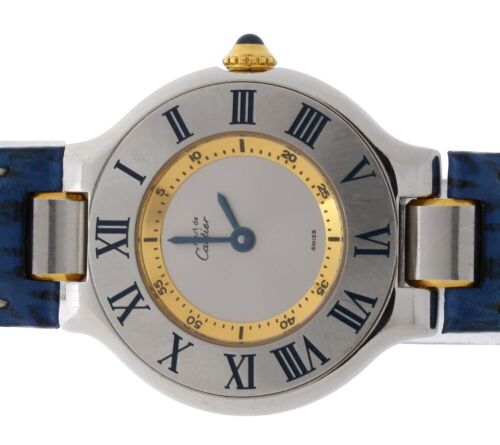 Cartier 1340 Must De Cartier 21 Ladies Quartz 28mm ~1990s