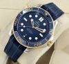 Omega Seamaster Diver 300M 42mm Blue Steel Yellow Gold (2024) - 3