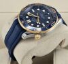 Omega Seamaster Diver 300M 42mm Blue Steel Yellow Gold (2024) - 4