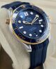 Omega Seamaster Diver 300M 42mm Blue Steel Yellow Gold (2024) - 6