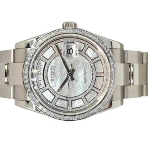 Rolex Day-Date 36 Factory Mop Carousel Diamond 118399BR