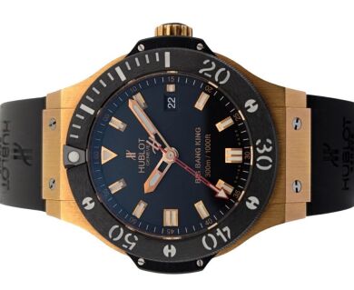 Hublot 312.PM.1128.RX Big Bang King 18k Rose Gold Diver 44mm 2011 Box & Papers